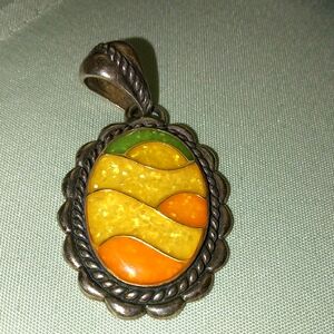 Vintage .925 Sterling Silver Pendant